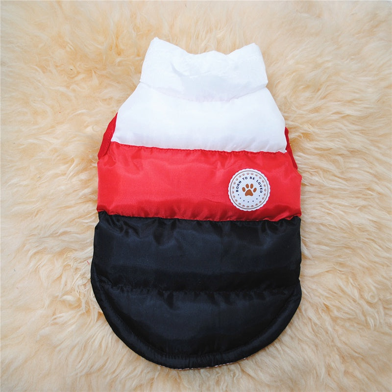 Winter Dog Down Coat for Small Medium Dogs Cats Puppy Jacket