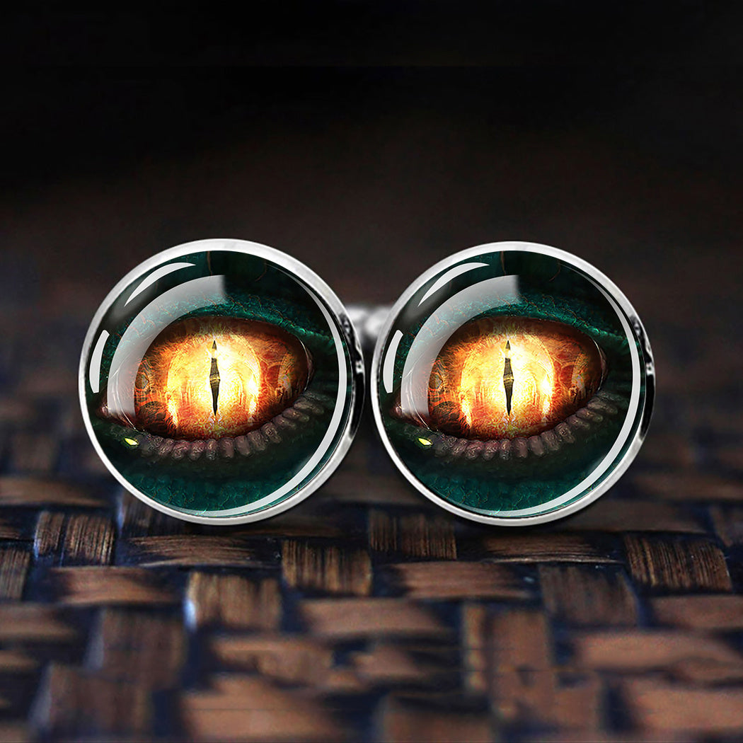 Evil Eye Alloy Cufflinks For Men Shirt CufflinksBest Man Wedding Cufflinks