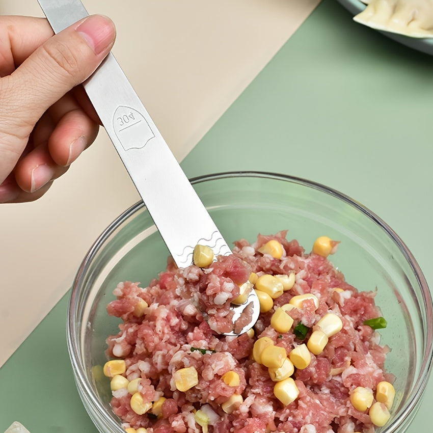 Stainless Steel Dumpling Filling Spoon Kitchen Gadgets