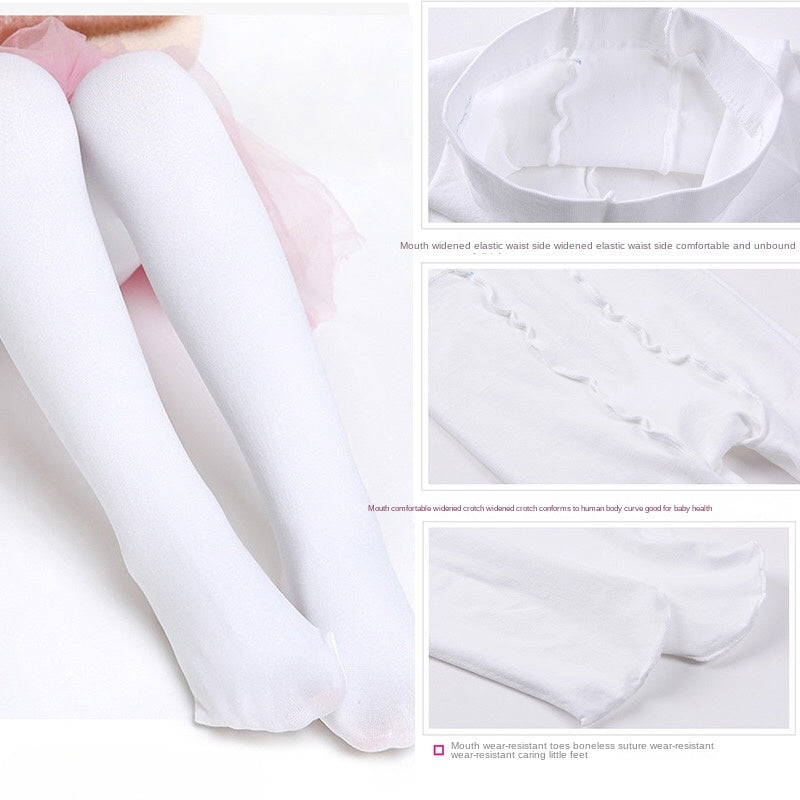 3 Pairs Children's Dance Socks Breathable Ballet Socks For Girls