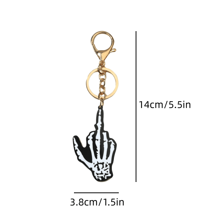 Skull Hand Shaped Halloween Gift Bag Accessory