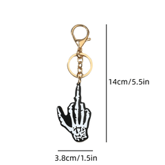 Skull Hand Shaped Halloween Gift Bag Accessory