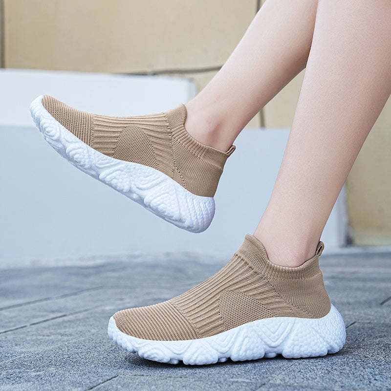 Women's Lightweight Running Shoes Breathable Low Top Sport Shoes