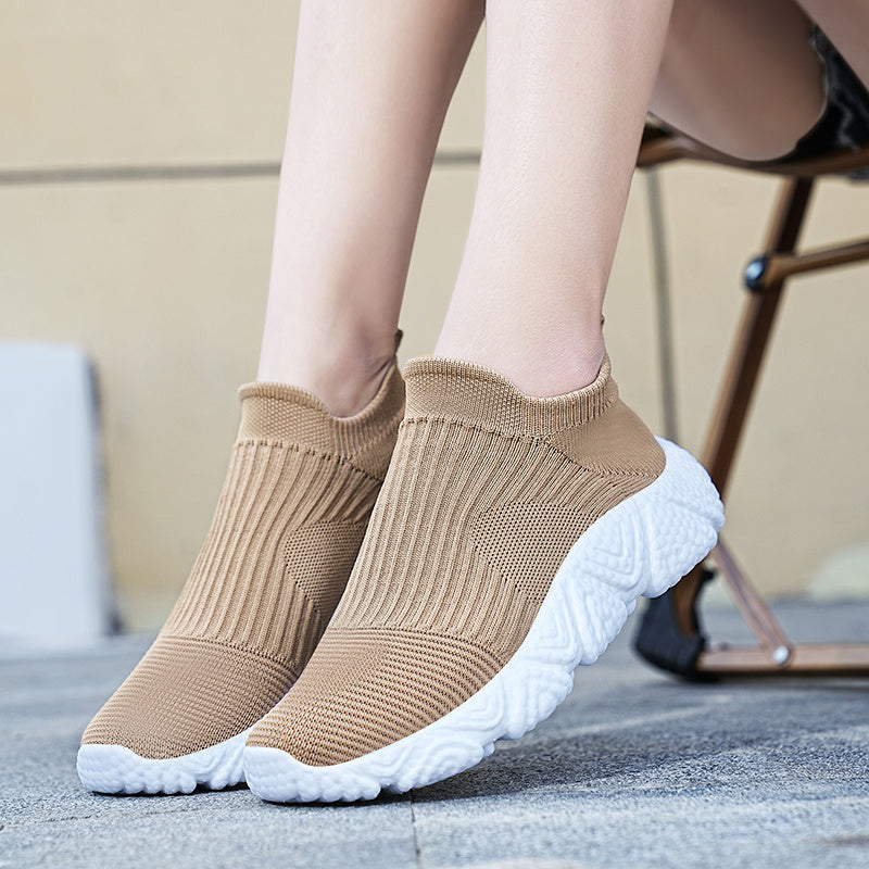 Women's Lightweight Running Shoes Breathable Low Top Sport Shoes