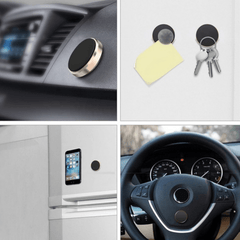 Magnetic Car Phone Holder GPS Stand Mini Mount Smartphone