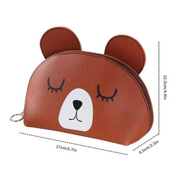 Panda Pattern Toiletry Bag Makeup Coin Purse Waterproof Cosmetic Bag for Women