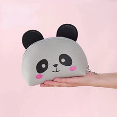 Panda Pattern Toiletry Bag Makeup Coin Purse Waterproof Cosmetic Bag for Women