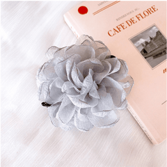 Flower Petal Hair Clips for Girls