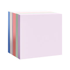 400 Sheets Small Sticky Notes in 5 Morandi Colors, Strong Adhesion