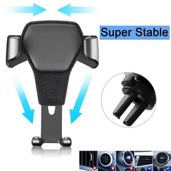 Gravity Auto Phone Holder Air Vent Clip Mount