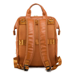 PU Mommy Bag Large Capacity Maternity Backpack