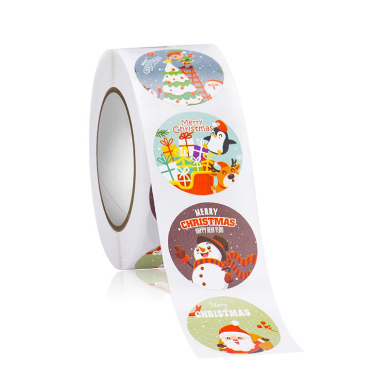 500pcs Christmas Sealing Label Stickers DIY Gift Wrapping Decoration
