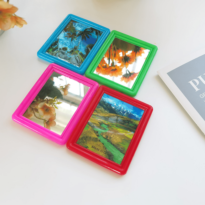 Small Square Hand Mirror for Makeup Touch-Ups