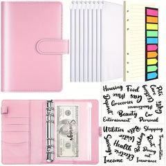 Budget Binder with Zipper Envelopes & Expense Budget Sheets