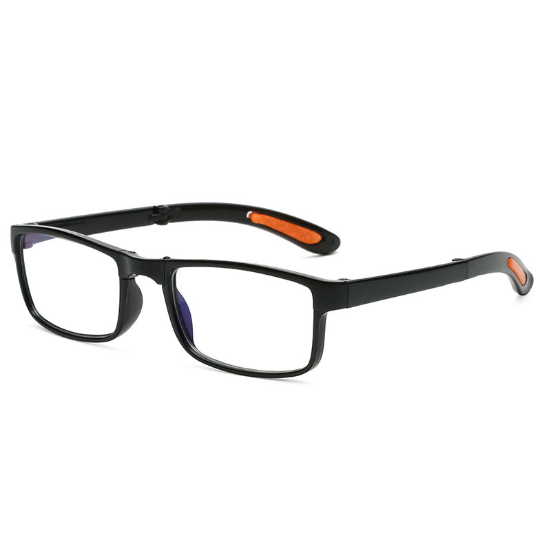 Foldable Presbyopia Glasses With Glasses Case Men's Glasses HD Unisex Eyewear