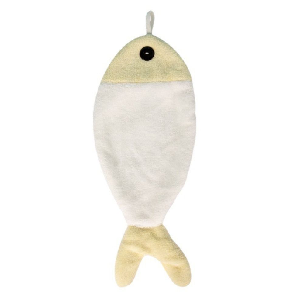 Fish Shape Plush Towel & Thick Towel for Kitchen Outdoor Camping