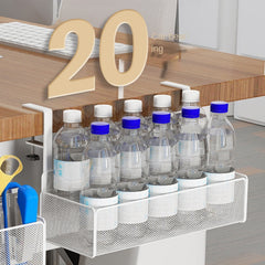 Table Edge Bag Storage Rack Office Workstation Organizer