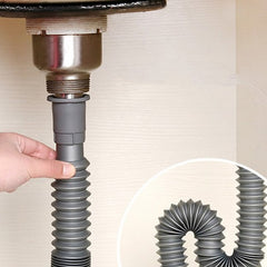 S Type Plastic Basin Drainpipe Extension