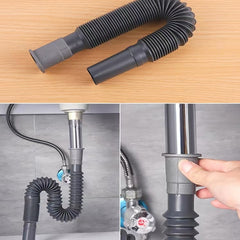 S Type Plastic Basin Drainpipe Extension