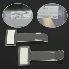 Transparent Car Parking Ticket Receipt Permit Auto Fastener Holder