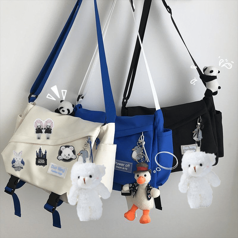 Large Capacity Laptop Shoulder Bag for School