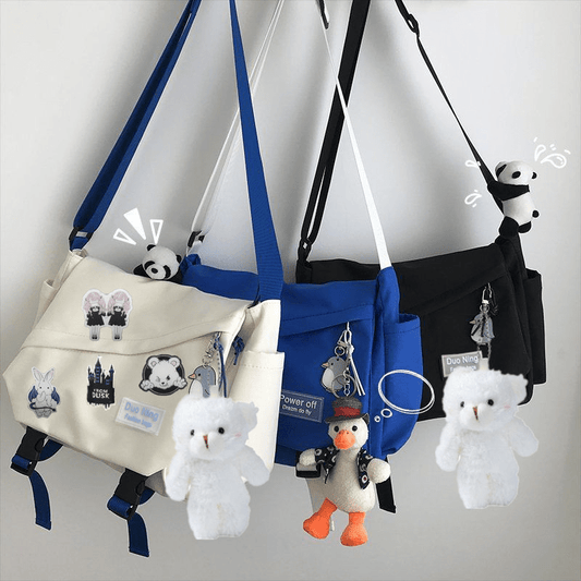 Large Capacity Laptop Shoulder Bag for School