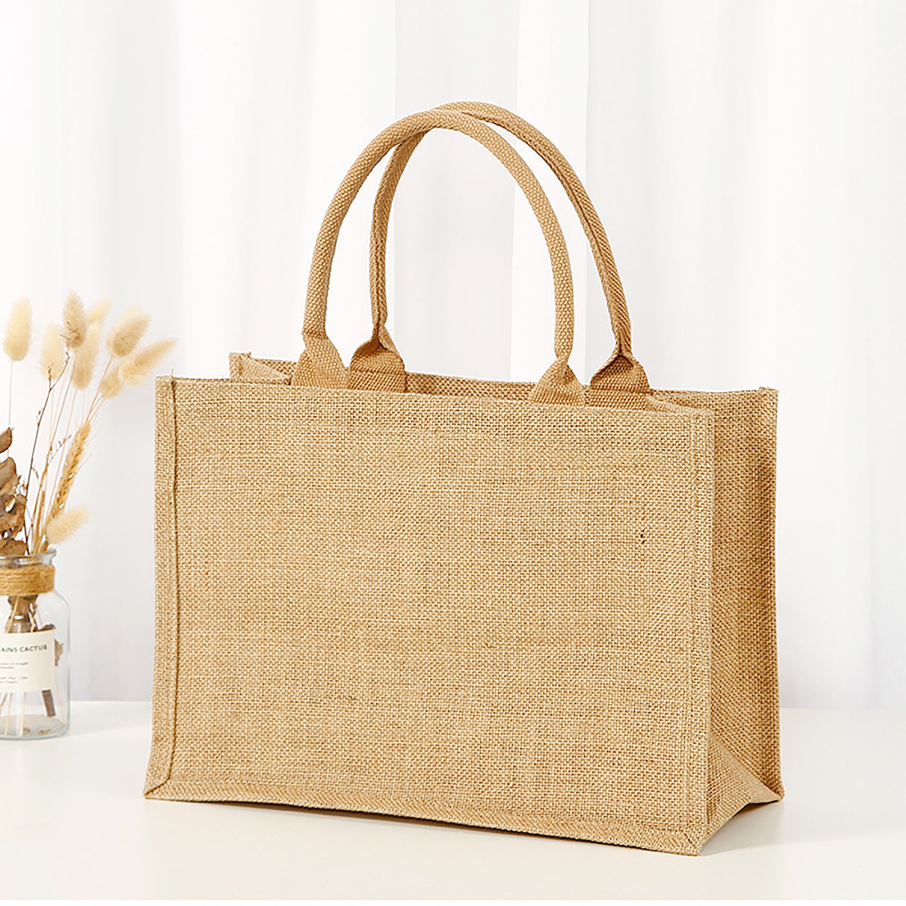 Waterproof Jute Eco friendly Tote Bag