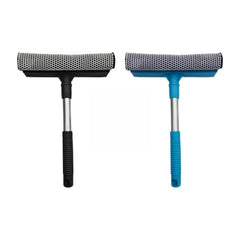 2 IN 1 Car Window Cleaning Brush Windshield Squeegee Scraper Wiper