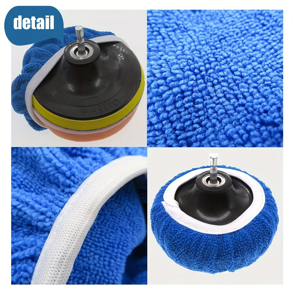 Microfiber Car Polishing Waxing Cloth Cover Car Dust Removal Polishing