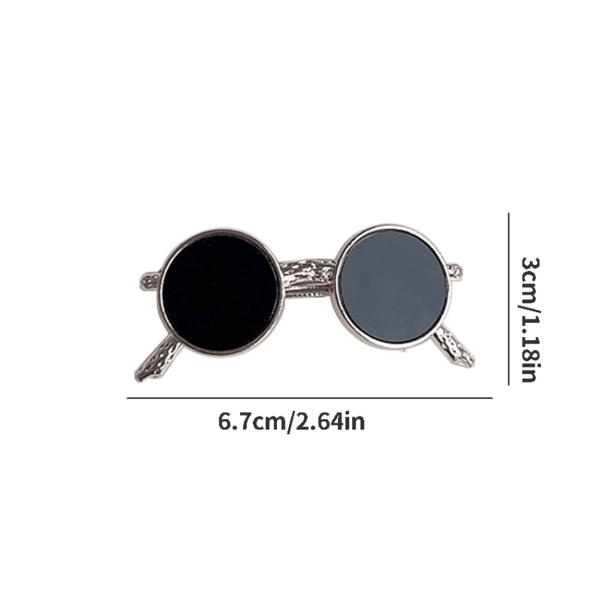 Funny Sunglasses Hairpin Metal Glasses Hair Clip Hair Accessories For Girls