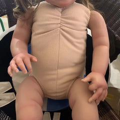 24 inch Reborn Youngsters Doll Realistic 3D Painted Skin Soft Silicone