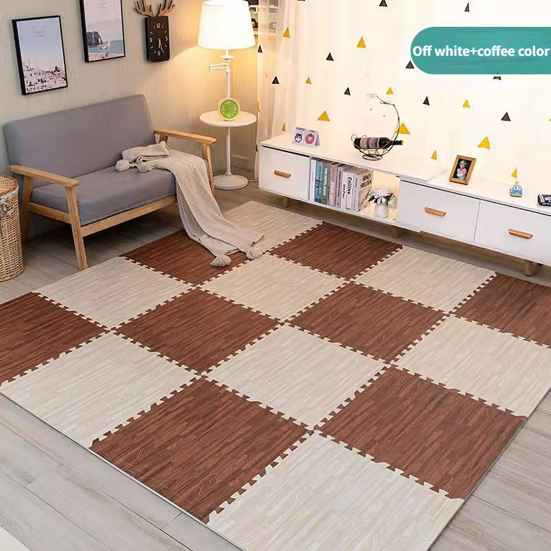 2pcs Jigsaw Mat Foam Floor Mat Splicing Climbing Mat for Living Room