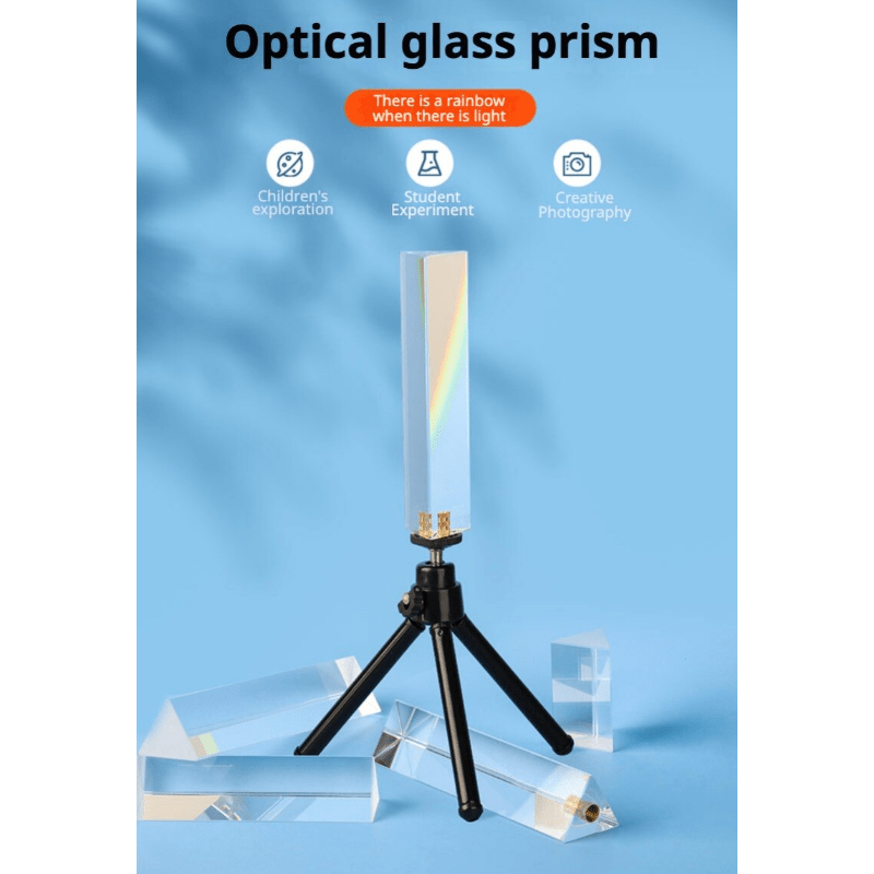 Crystal Triple Triangular Prism Gift Box