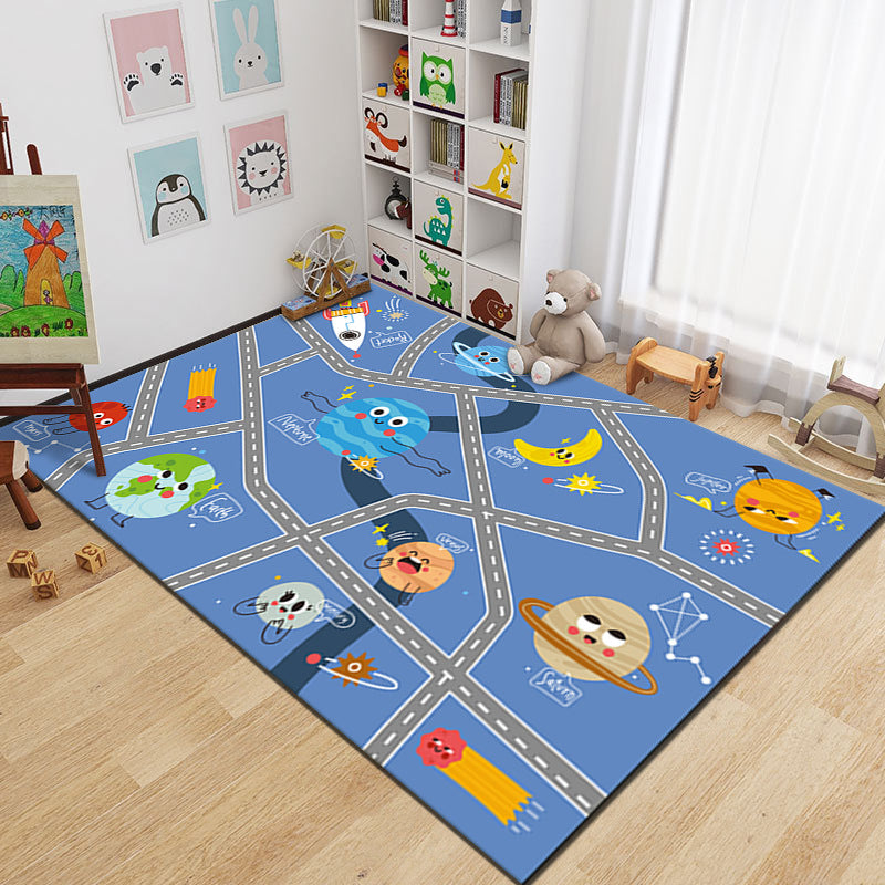 Cartoon Kindergarten Floor Mat Parent-child Hopscotch Game Mat
