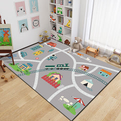 Cartoon Kindergarten Floor Mat Parent-child Hopscotch Game Mat