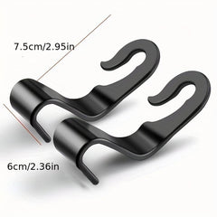 2pcs Car Seat Hooks Multi-functional Small Hook