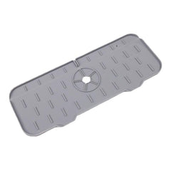 Silicone Dish Drying Mat for Sink Sponge Drain Rack Faucet Splash Catcher