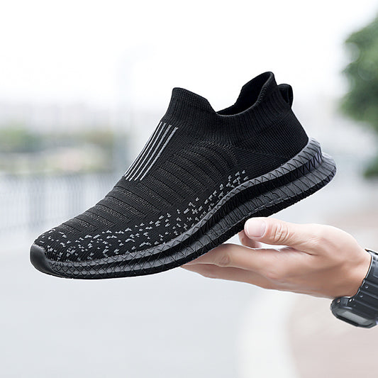 Men's Lightweight Slip on Athletic Shoes Breathable Walking Sneakers