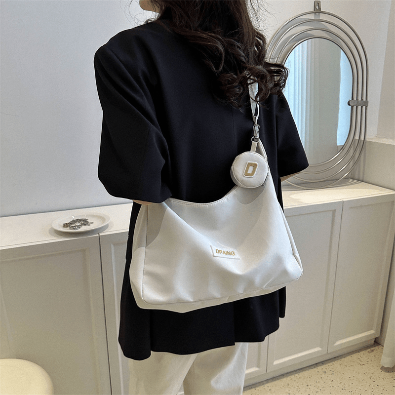 Large Nylon Hobo Bag Crossbody Shoulder Purse