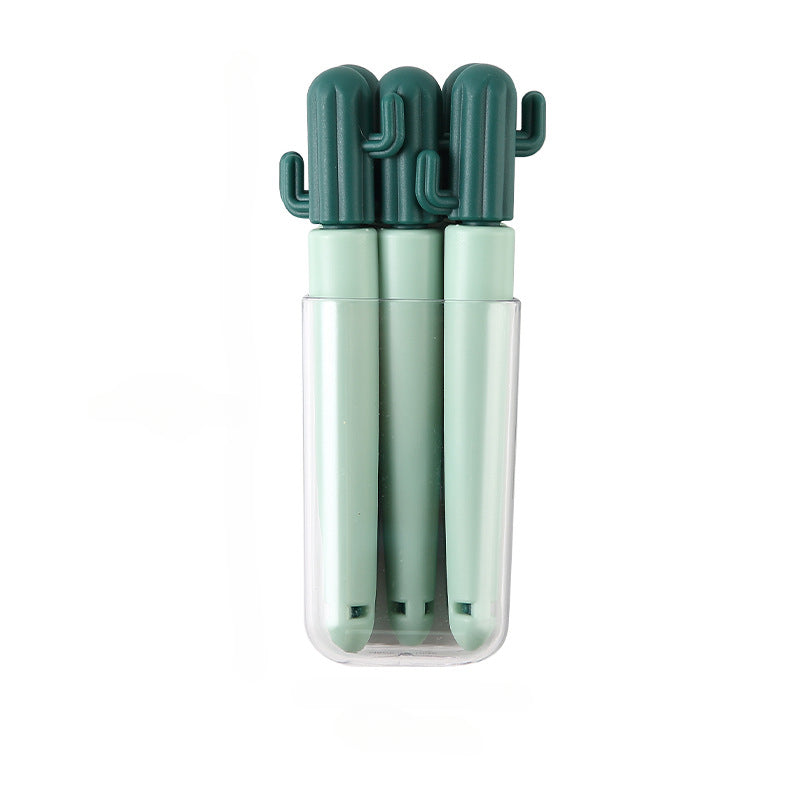 5pcs Cactus Food Bag Sealing Clip with Magnet