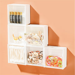 Swab Holder Dispenser Wall Mounted Organizers Storage Box Containers