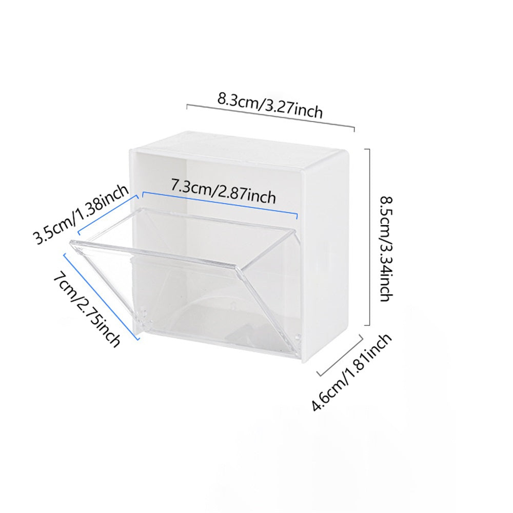 Swab Holder Dispenser Wall Mounted Organizers Storage Box Containers