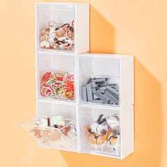 Swab Holder Dispenser Wall Mounted Organizers Storage Box Containers