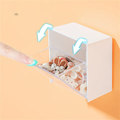 Swab Holder Dispenser Wall Mounted Organizers Storage Box Containers