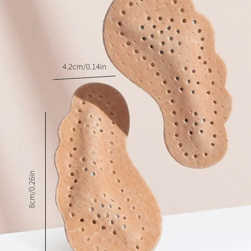 Leather Forefoot Pad For Women Sandals High Heels Insoles Non-slip Shoes Insert
