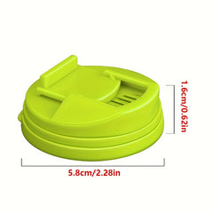 Reusable Leakproof Beverage Can Covers - Standard Size Can Lid Protector