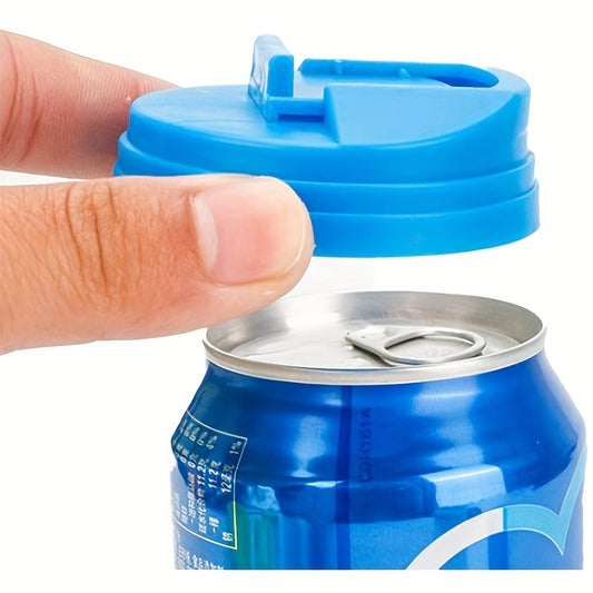 Reusable Leakproof Beverage Can Covers - Standard Size Can Lid Protector