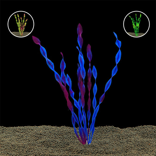 Plastic Water Plant Fish Tank Decor