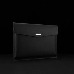 A4 Business PU Leather File Bag PVC Waterproof Storage Bag