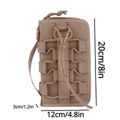 Men's Tactical Wallet Military Large Capacity Mobile Phone Bag